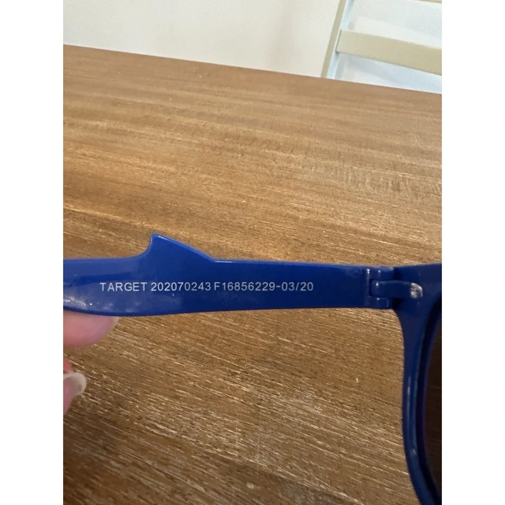 Cat & Jack Youth Shark Themed Sunglasses UV Protection Blue White Unisex Kids